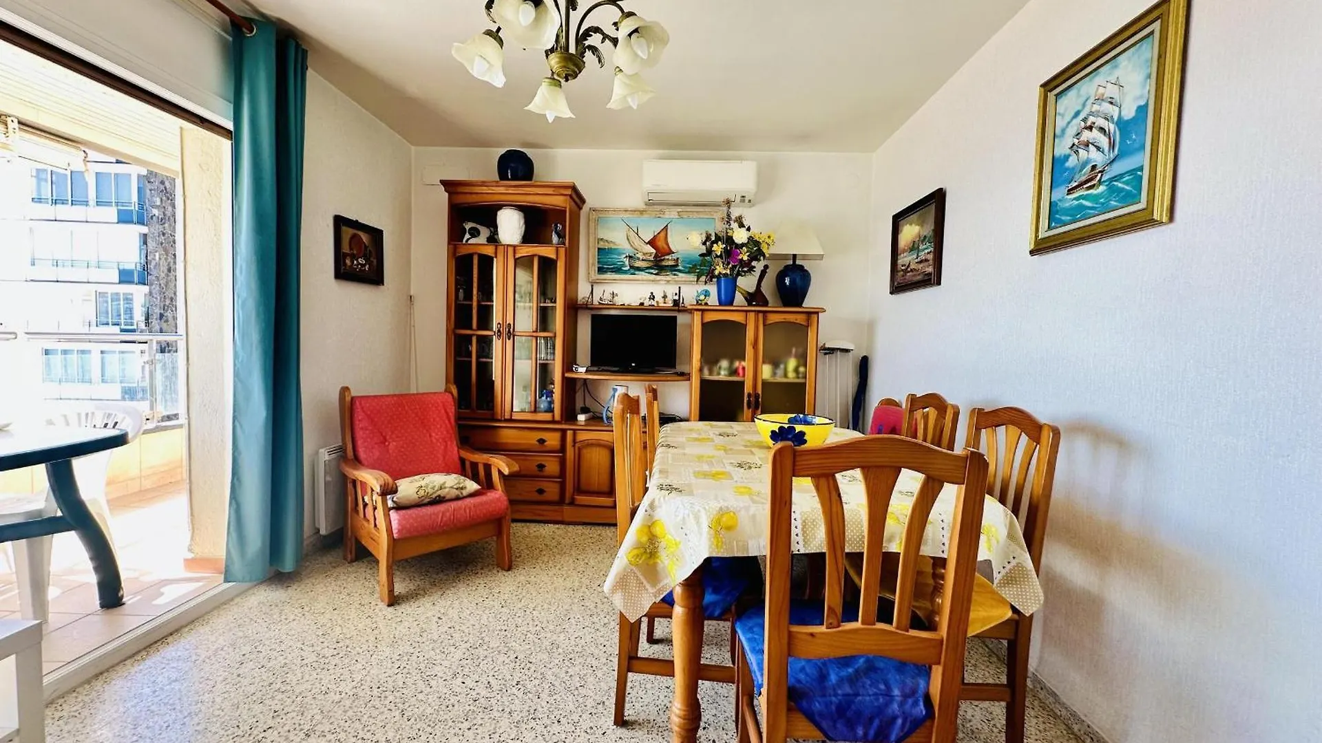 3170 Hort De Mar E 341, Vista Inmejorable, En 1ª Linea De Mar Y Frente A La Playa Mas Espaciosa De Roses. Edificio Tranquilo. A.A. Parking. - Es-258-4 Apartment Roses